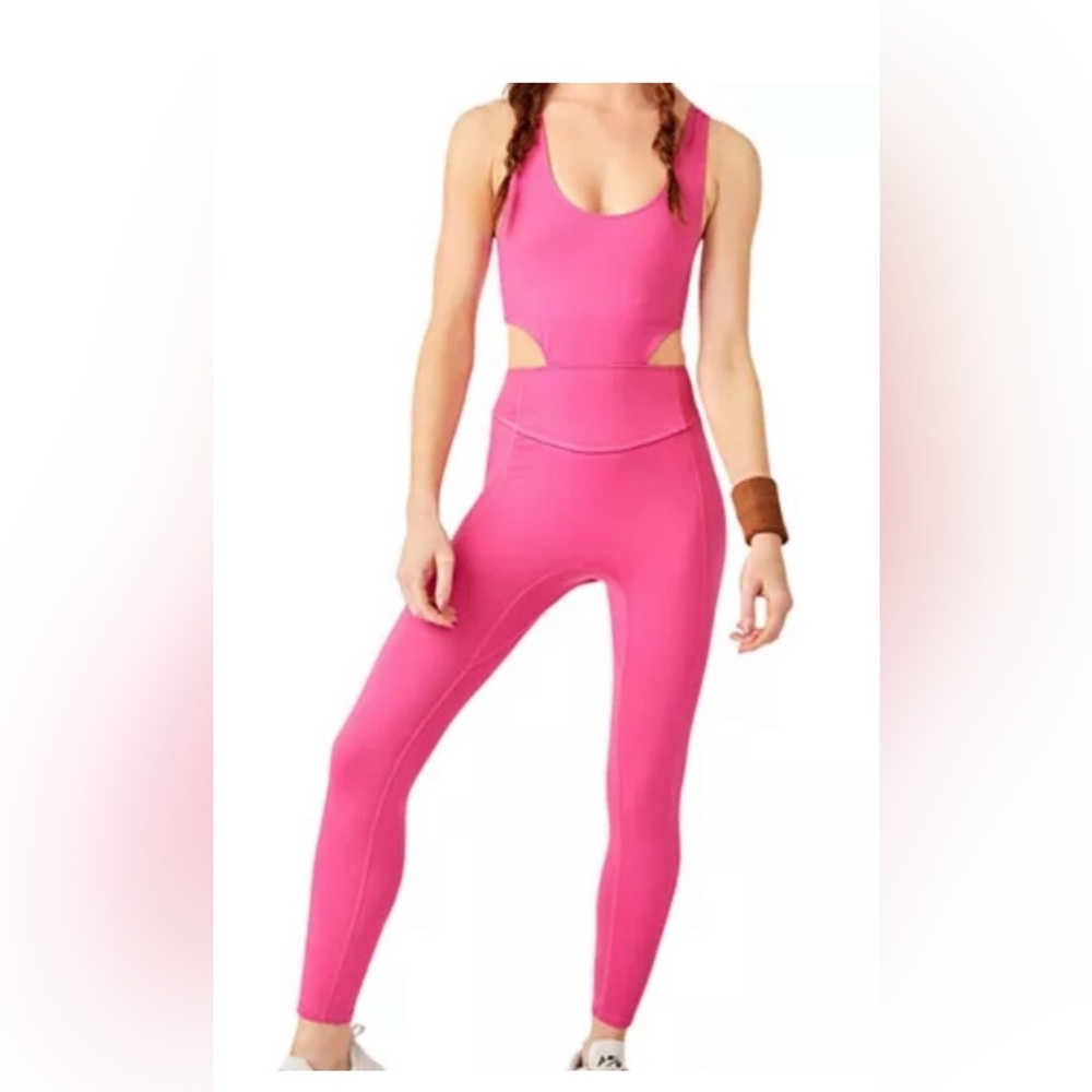 Free People Women's‎ Pink Jumpsuit